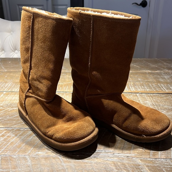 Ugg Boots Womens size 5 Chestnut Light Brown Koolaburra mid length Style 1020172 - Picture 12 of 16